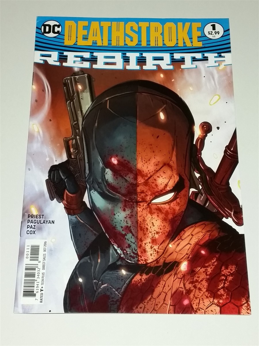 DEATHSTROKE REBIRTH #1 OCTOBER 2016 DC COMICS | eBay UK