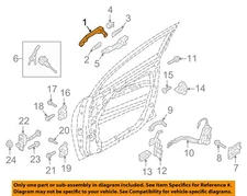 HYUNDAI OEM 16-21 Tucson Front Door Lock Hardware-Handle, Outside 82651D3700