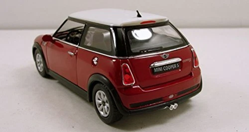 New 5" Kinsmart Mini Cooper S Diecast Model Toy Car 1:28 Red - Image 3 of 3