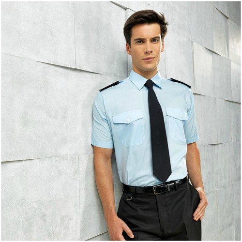 mens short sleeve pilot shirts
