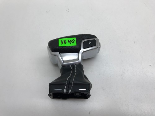 Audi Q7 4M GEAR LEVER SHIFTER KNOB & TRIM LEATHER - Picture 4 of 7