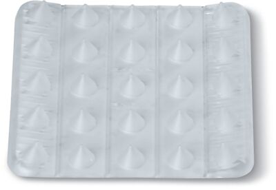 Dakine Spike Stomp Pad Clear Molded Traction Pad Peel and Stick 4.7 x 4.7