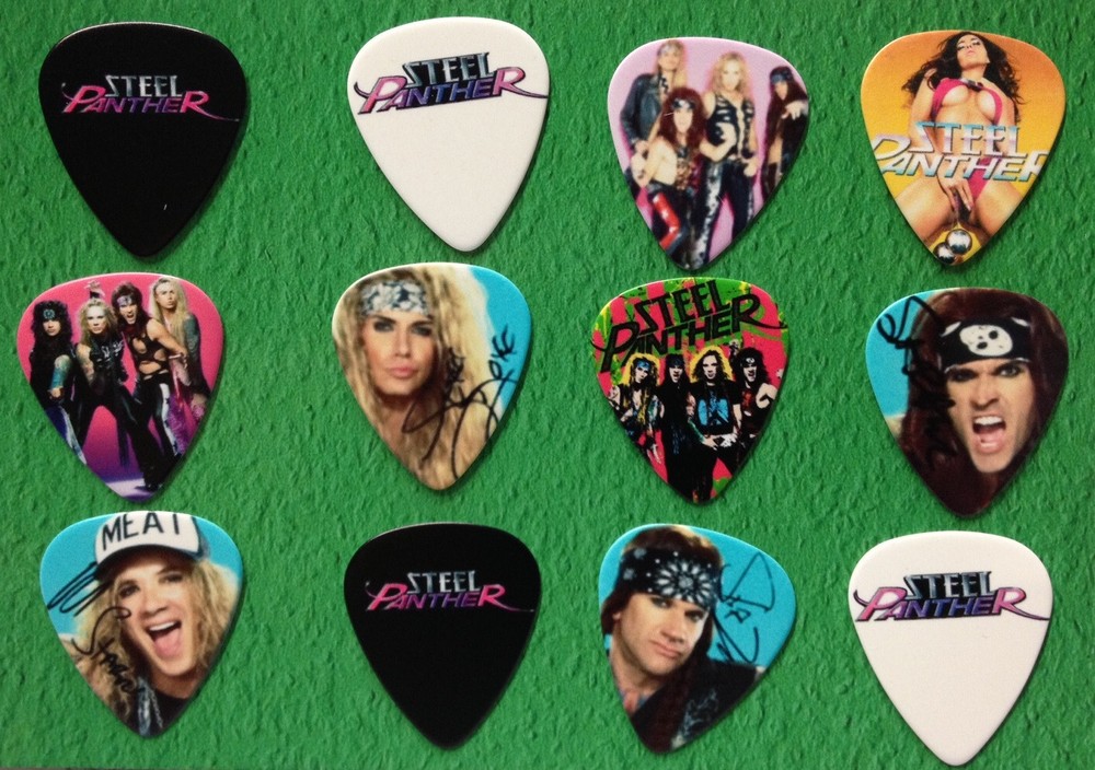 STEEL PANTHER Guitar Picks Set of 12