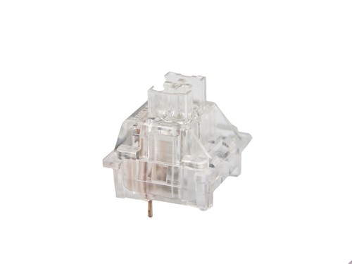 Lubed Transparent 45g Linear Outemu Switches for Custom Keyboard Building - 第 4/5 張圖片