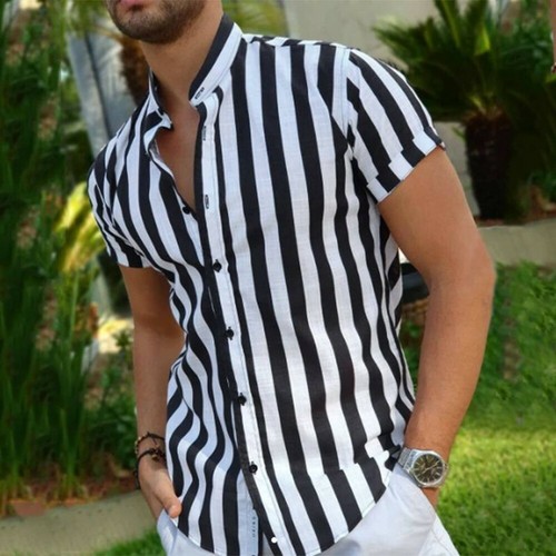 Fashion Mens T-Shirt Mens M~2XL Printed 