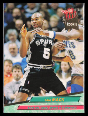 1992-93 Fleer Ultra Sam Mack #357 RC