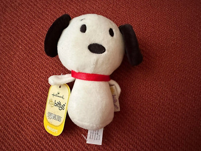 Hallmark Itty Bittys Snoopy Plüschtier Stofftier Neu mit Etikett 4 Zoll