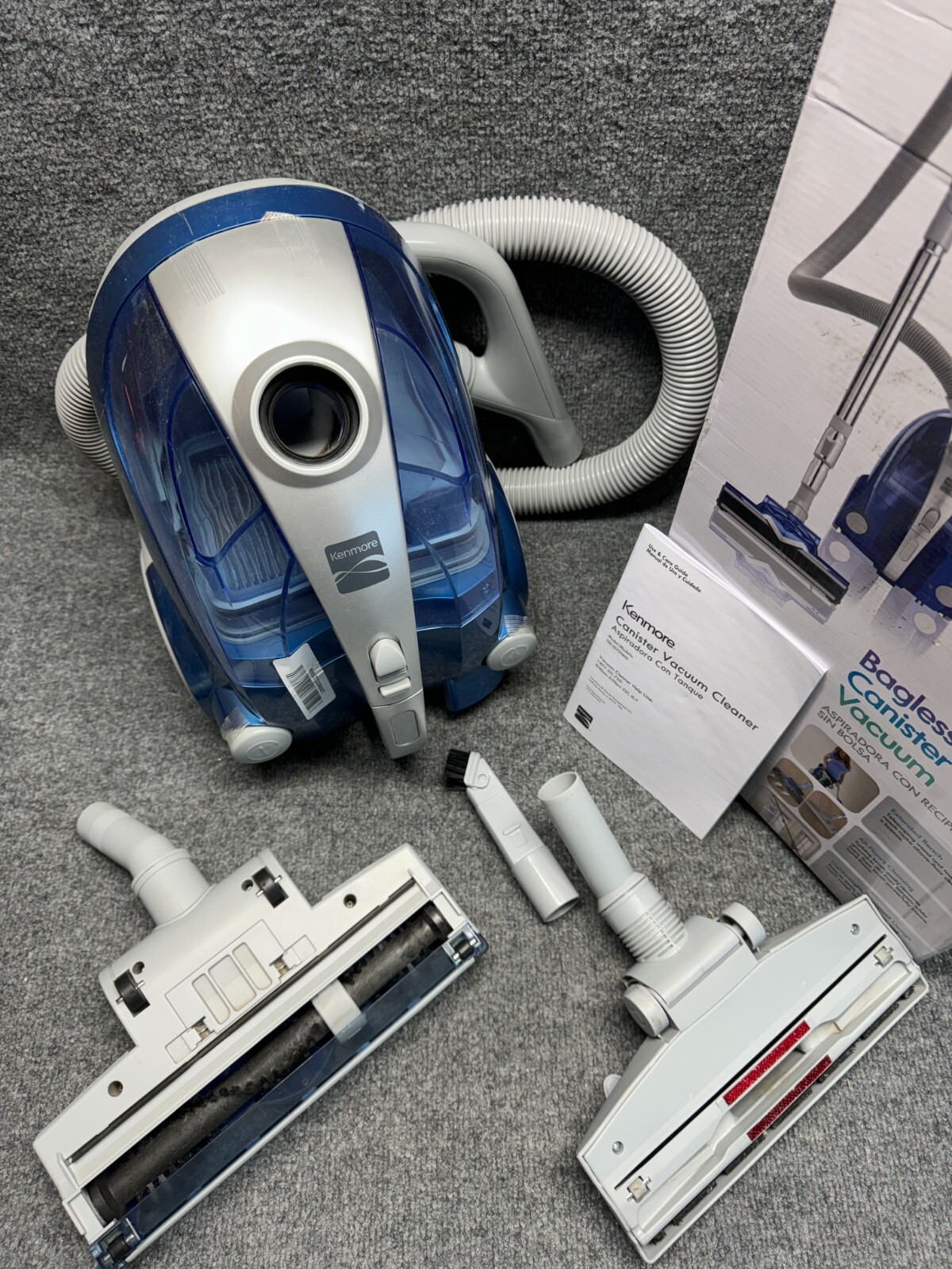 Kenmore 10701 Pet Friendly Bagless Lightweight Compact HEPA Canister