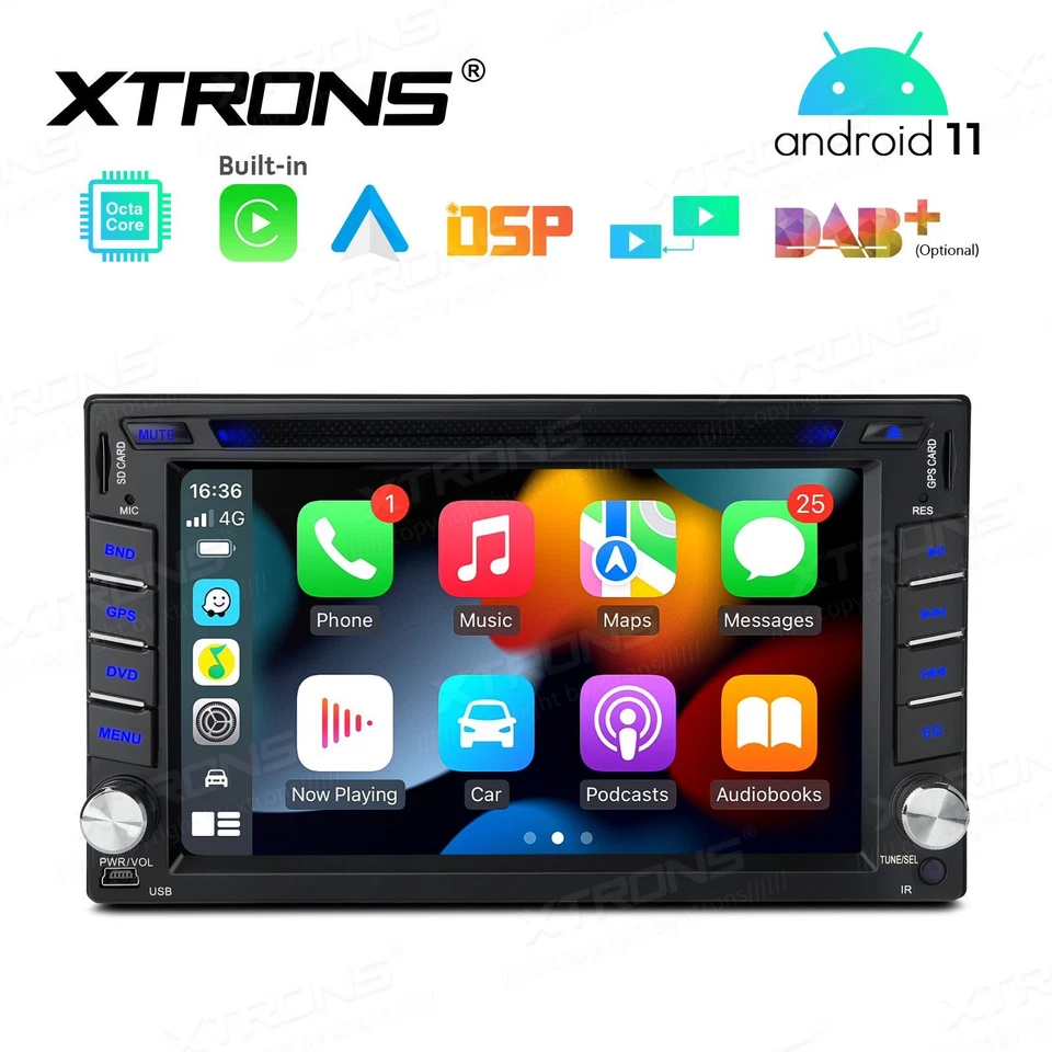 AUTORADIO ANDROID 11 STEREO AUTO NISSAN QASHQAI 2007-2010 NAVARA MICRA NAVI 2DIN - Immagine 4 di 4