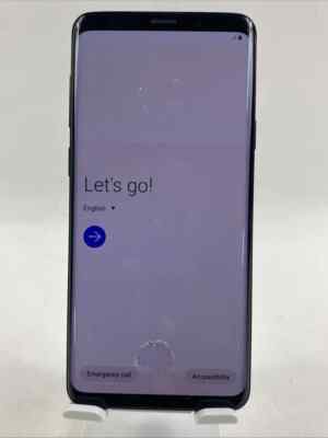 Samsung Galaxy S9 Plus SM-G965U 64GB 4GB Verizon Postpaid Unlocked-Light Shadow
