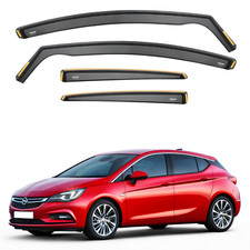 ISPEED Wind Deflectors for Vauxhall Astra K MK7 2015-2021 5-Door Hatchback 4pc