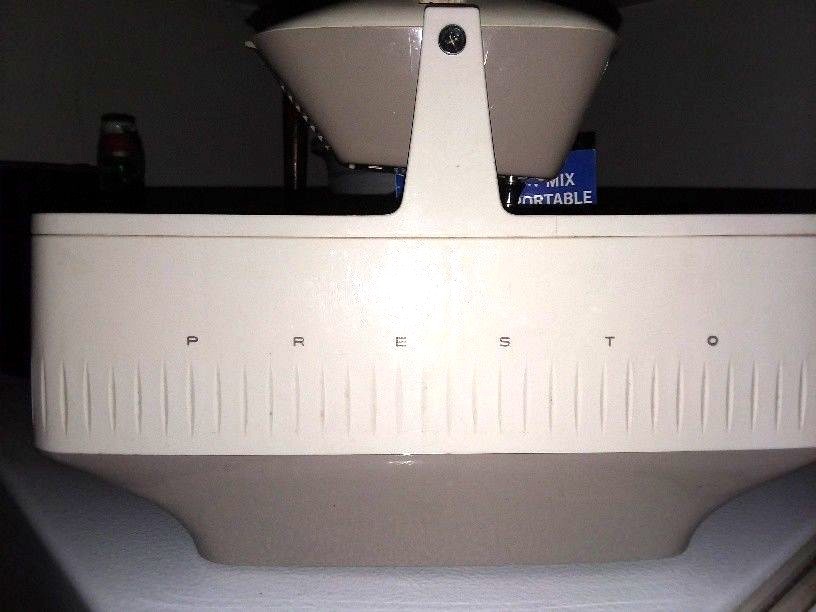 PRESTO ROCKNMIX 3 SPEED MIXER WITH BOWL KNIFE SHARPENER DRINK MIXER