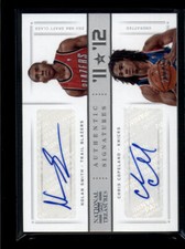NOLAN SMITH/ CHRIS COPELAND 2012/13 TREASURES DUAL AUTO #25/49 (BV=$15) AG5397