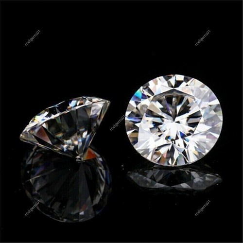 2 MM Lab Grown CVD Diamond 6 Pcs Round Cut Grade D CERTIFIED VVS1 Lot - Picture 4 of 7