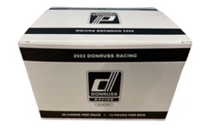 PANINI DONRUSS RACING 2022 NASCAR VALUE CELLO FAT PACK (12 SEALED PACKS) BOX