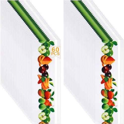 Pack of 60 Fly Trap Stickers, Fly Traps for Window,  Assorted colors