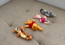 Vintage Disney 60-70s Japan Winnie The Pooh  Pals Ceramic Wall Mounts Set of 4