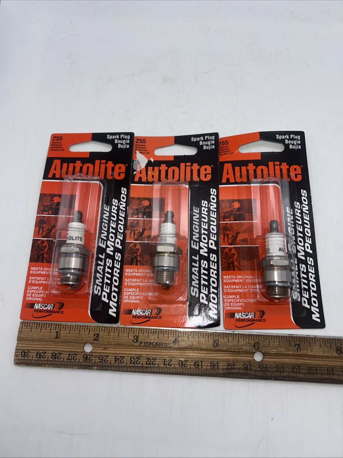 Autolite 255 Spark Plug Fits Many Small Engines Lot Of 3