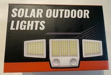 Solar Motion Sensor Outdoor Lights