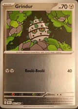 POKEMON CARD REVERSE HOLO CARTE GRINDUR 062/086 CRI FR MINT Ref1300