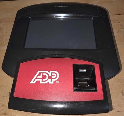 ADP 700/03  Time Clock Badge Biometric Finger Scan Attendance System - No Key