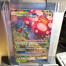 Pokemon TCG Vileplume GX 4/236 SM Cosmic Eclipse Holo UR EN 2019 Full Art on eBay