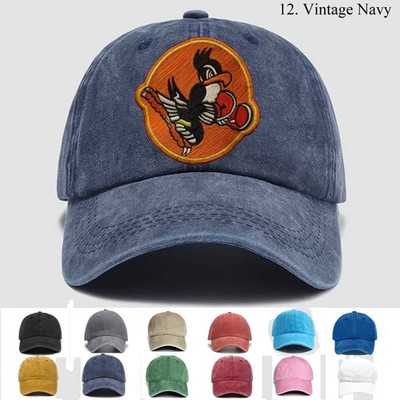 Customized Embroidered Hat USAF 334th Fighter Squadron, Trucker Hat, Gift Idea