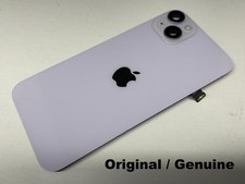 iPhone 14 Plus - Back Glass Replacement Cover NFC Charging - OEM Pull - Purple