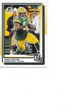2025 Donruss Josh Jacobs Green Bay Packers Football Card #179