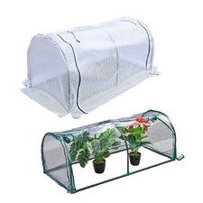 Robust Tunnel Greenhouse Cover for Indoor and Outdoor Plant Protection