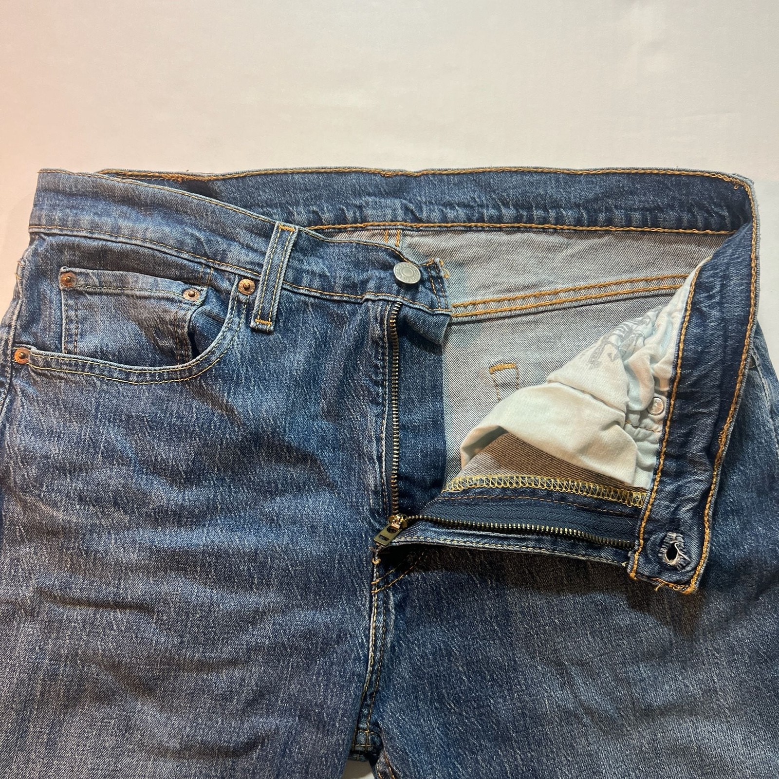 Levi's 527 Slim Bootcut Jeans W33 L32 image 5