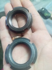 M30x1.5mm 4 Slot Round Nuts Retainer 2pcs