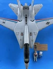 1983 GI JOE SKYSTRIKER XP-14F Complete w/ Ace & File Crash Parachute ARAH Jet