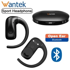 Wireless Sports Earbuds with Ear-hook Bluetooth HiFi Sound Open ear Headphone