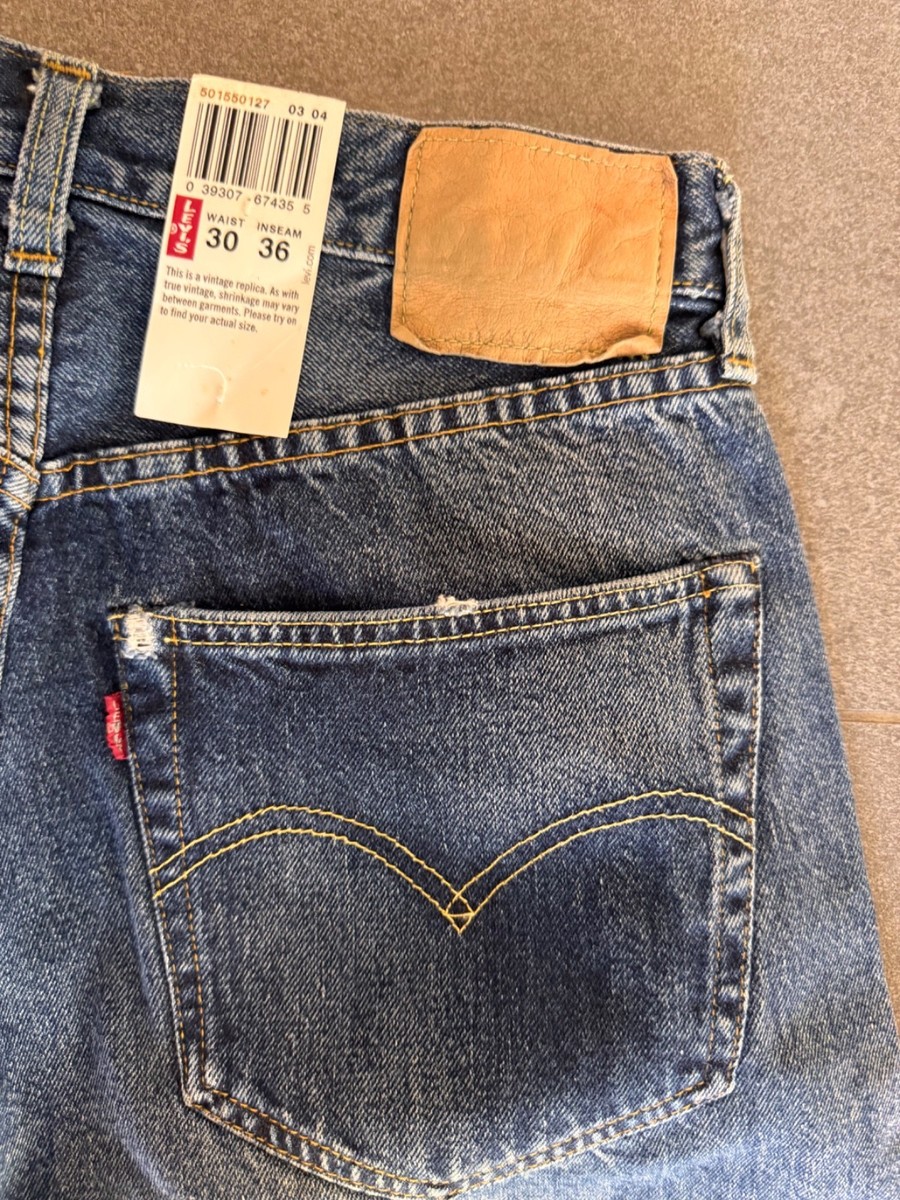 Levi's Vintage Clothing LVC 1954 501ZXX Jeans Mens 27.5x34