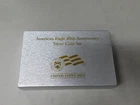 2006 SILVER AMERICAN EAGLE 20th ANNIVERSARY 3 COIN SET - WITH BOX & COA US MINT