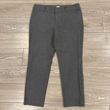 A New Day 12 Gray Stretch Trouser Pants Career Workwear Business Casual Women