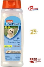 Hartz UltraGuard Rid Flea and Tick Oatmeal Shampoo for Dogs, 18oz