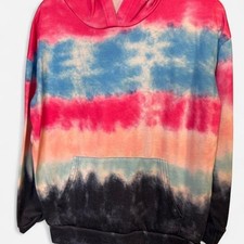 Small Multi-colored tie-dye hoodie