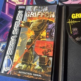 Gun Griffon - Sega Saturn - Complete Game with Manual