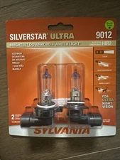 Sylvania 9012 SilverStar ULTRA High Performance Headlight Pair Set 2 Bulbs NEW