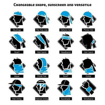 Hautfreundlicher Sonnenschutz Gesichtsmaske Aus Eisseide Schutzschal Für Zu1E