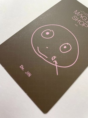 BTS JIN Official Photocard MAGIC SHOP JAPAN Fanmeeting Vol 5 DVD