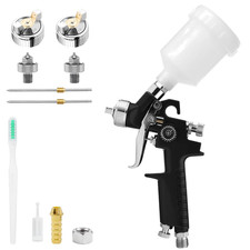Mini Air Spray Gun Hvlp 0.81.0 Auto Car Detail Touch Up Paint Gun Spot Repair Mini Air Spray Gun Hvlp 0.81.0 Auto Car Detail Touch Up Paint Gun Spot Repair