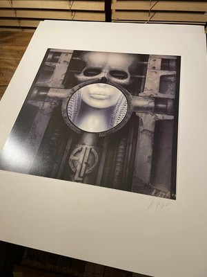 HR Giger Art Print BRAIN SALAD SURGERY ELP Hand Signed Artist