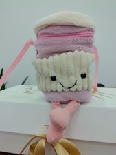Jellycat Amuseable Coffee-To-Go Pink Bag