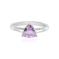 Cavill Ring Lavendel Amethyst 1,039Ct Trillant 925 Silber Damen Echtschmuck-