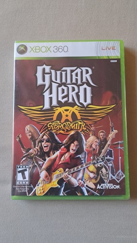 Jeu XBOX 360 Guitar Hero Aerosmith - Version PAL FR Complète En Bon état
