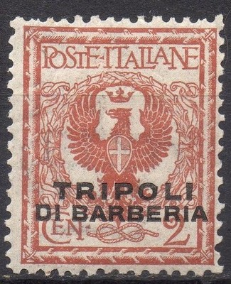 ITALY LEVANTE 1915 TRIPOLI di BARBERIA -12- MNH** 2 c. #S#KES