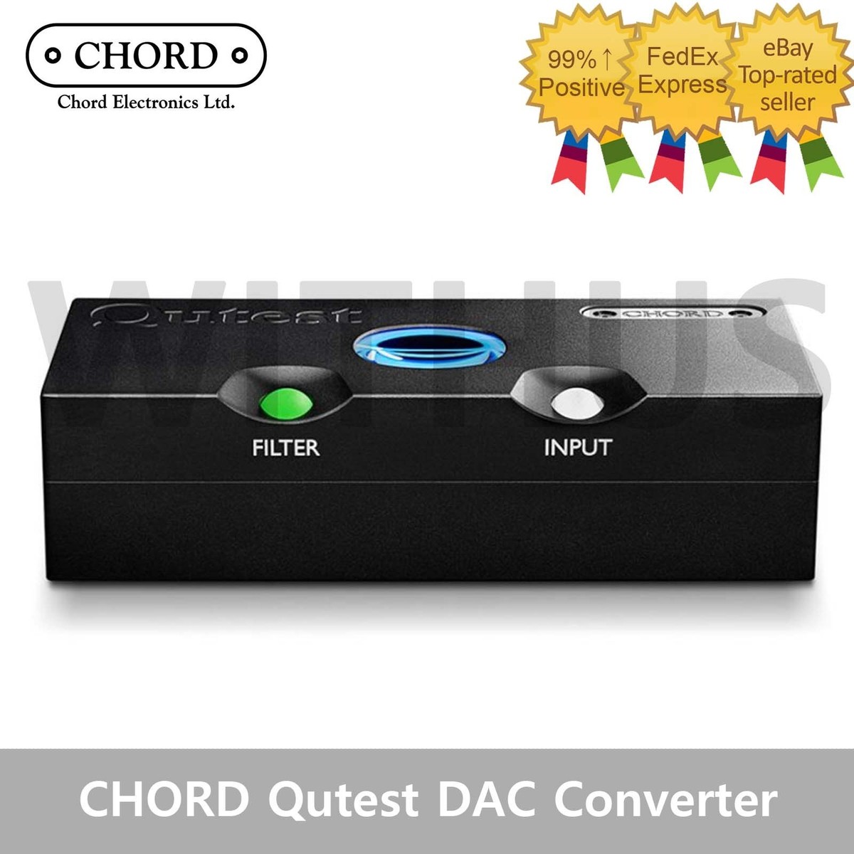 CHORD Qutest DAC Digital to Analog Converter Hi-Res Audio D/A 